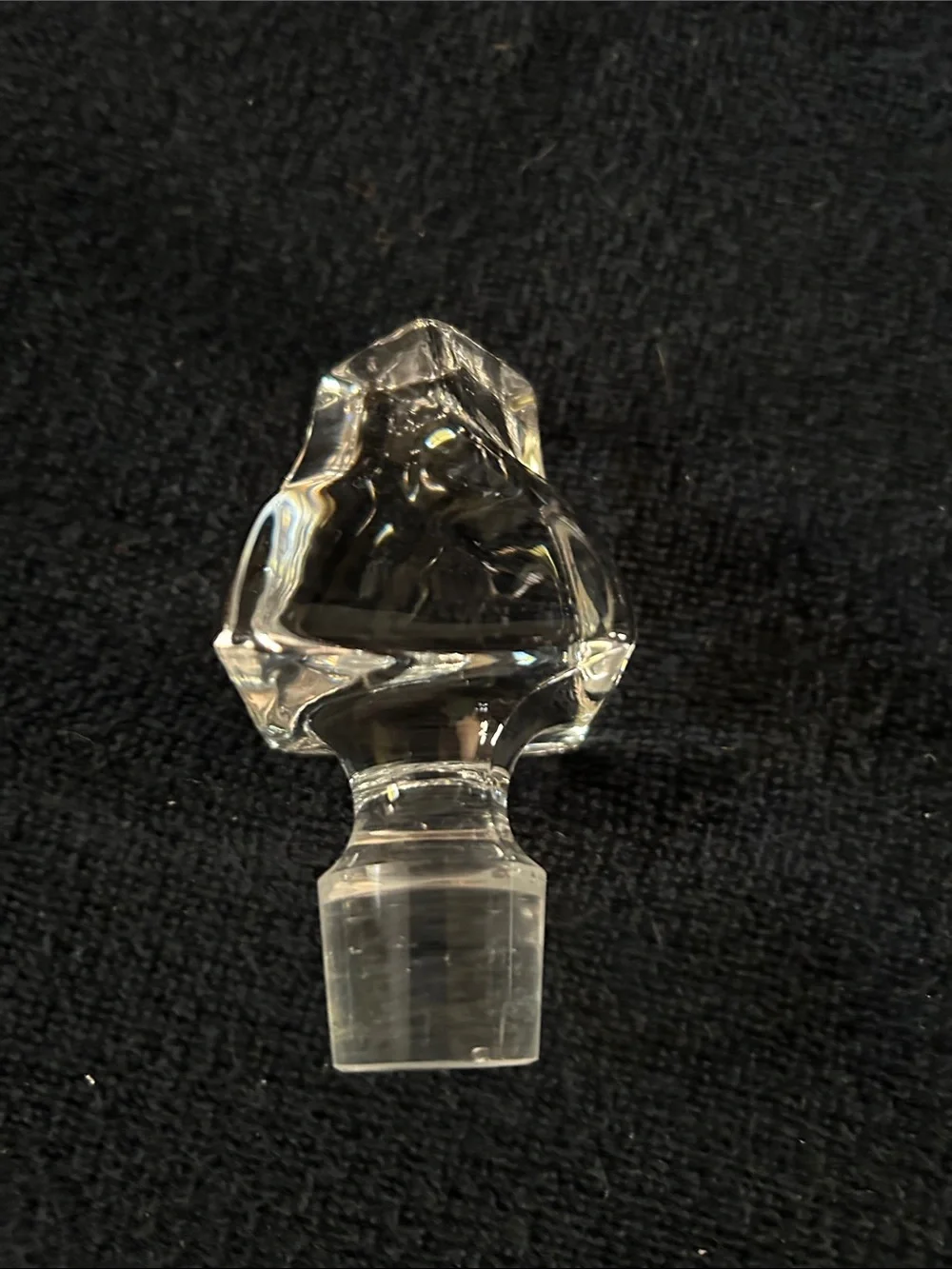 Bohemia Heavy Twisted Crystal Decanter with Stopper